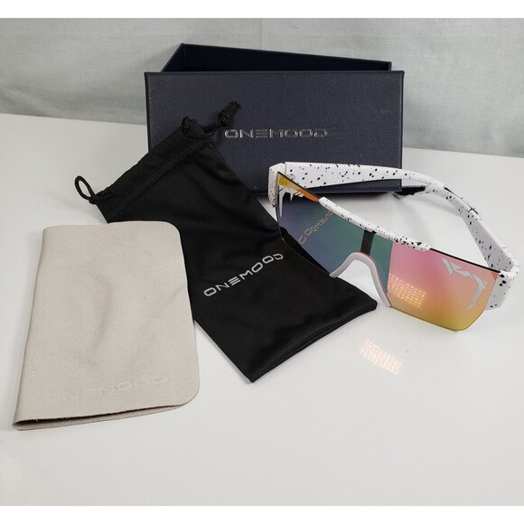 One Mood - Polarized Sports Sunglasses For Cycling, Fishing Windproof - NIB - Picture 2 of 16